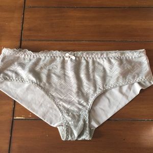Gray Lace Front Panty/USA 7